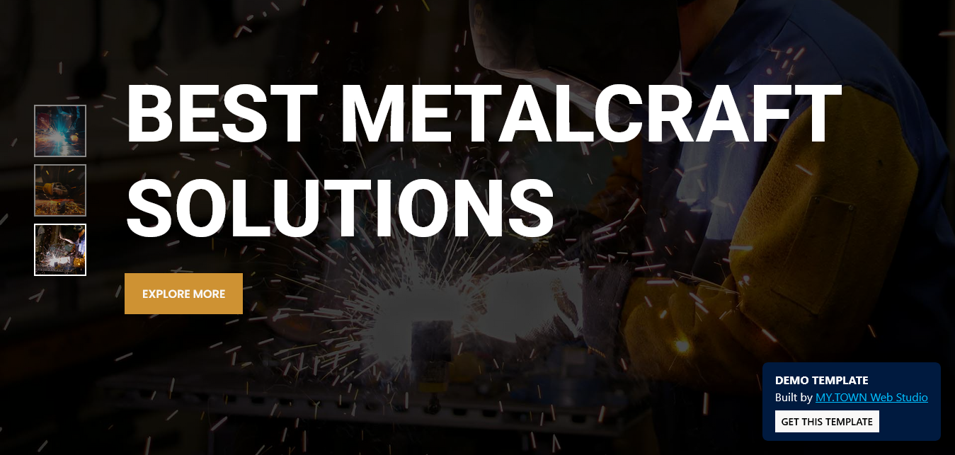Welding Website Demo